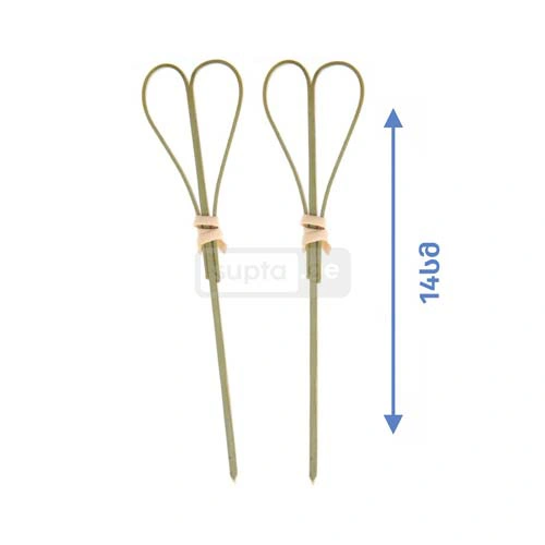 ბამბუკის ჩხირები ფურშეტისთვის 14სმ 50ც